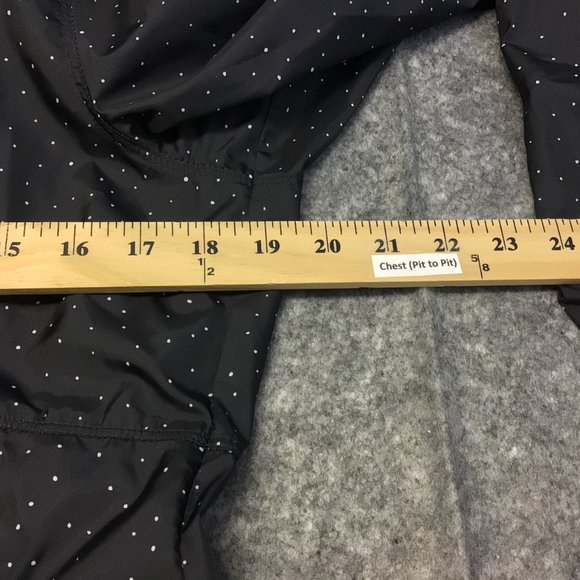 Columbia Women Black Nylon Windbreaker Lighweight Rain jacket water repellant - Picture 8 of 10